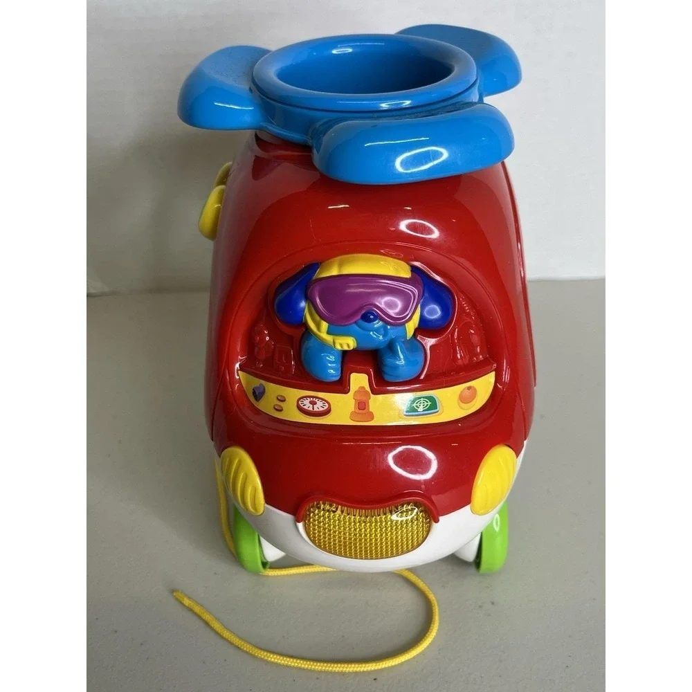 VTech Explore and Learn Helicopter Sounds, ABCs, Colors & Counting - Works!